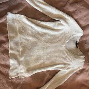 BCBG white knitted sweater